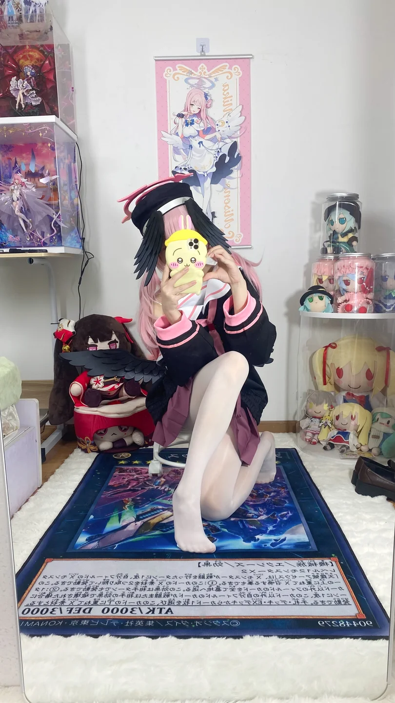 白栎Shirly - 蔚蓝档案·下江小春 [35P,7V-655MB] tg@simisebaisi 【丝足阁】014.webp